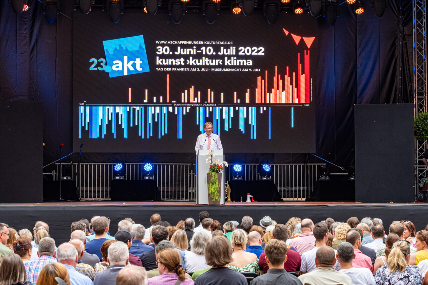 Aschaffenburger Kulturtage - Eröffnung im Schlosshof