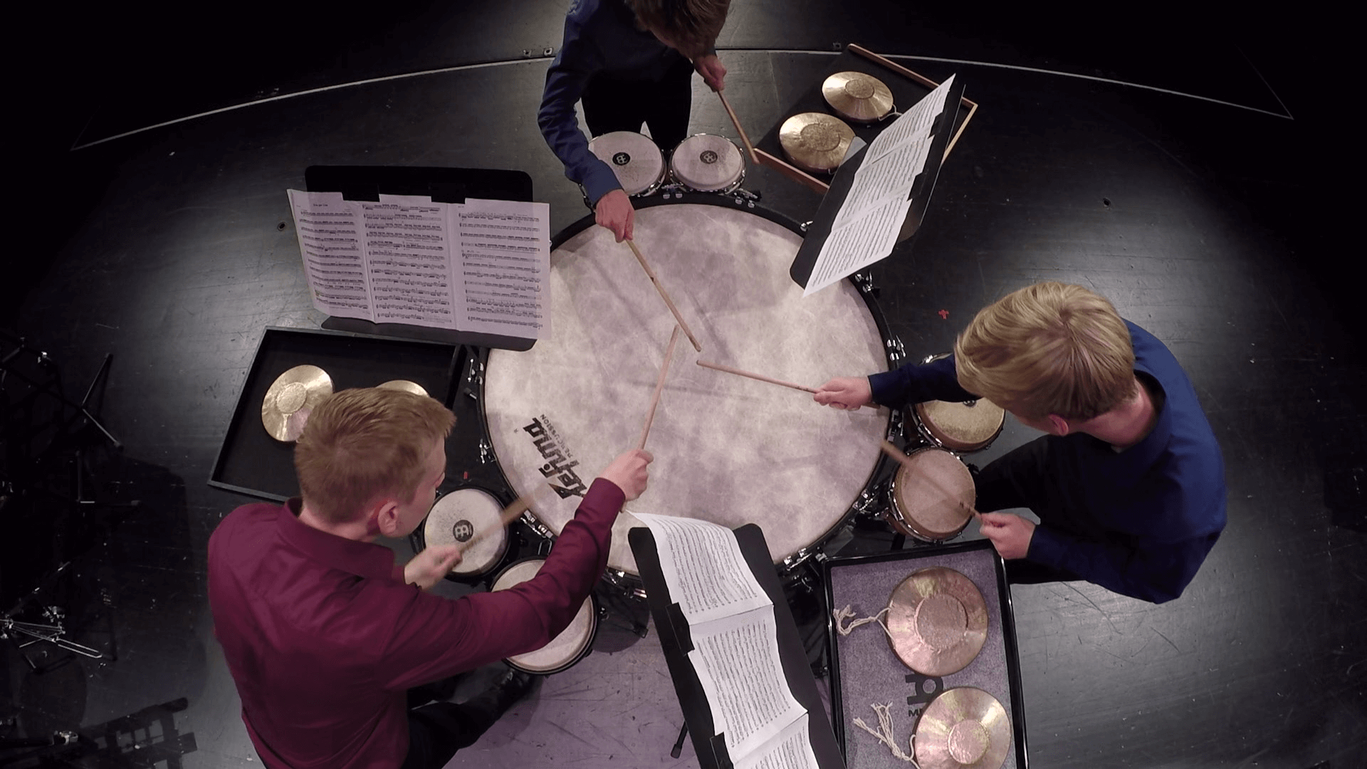 Percussion Ensembles der Städtischen Musikschule
