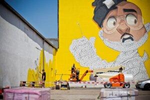 Kulturleben in Aschaffenburg - Wandmalerei